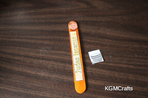 step 4 glue the coins on Judas