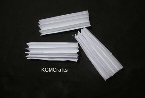 3d step 1 fold paper back and forth