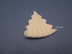 step 5 cut triangle from the folded sides