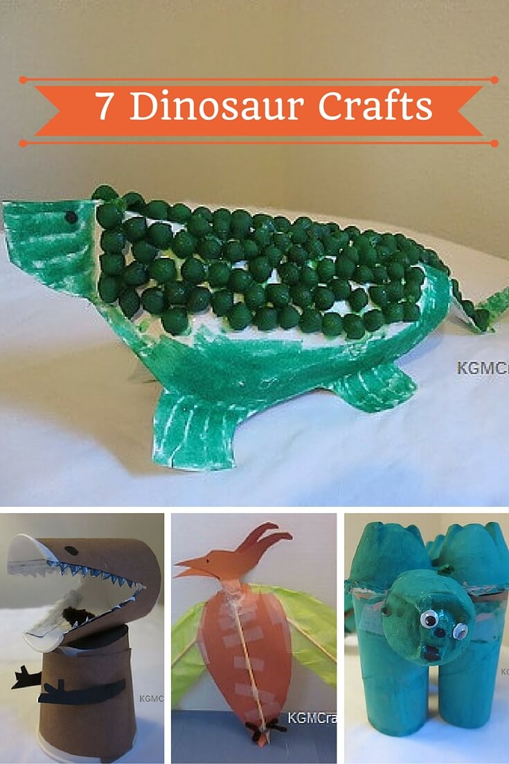Dinosaur Crafts for Kids 7 Interesting Projects