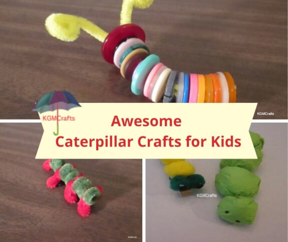 caterpillar crafts for kids