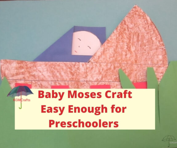 Baby Moses preschool craft