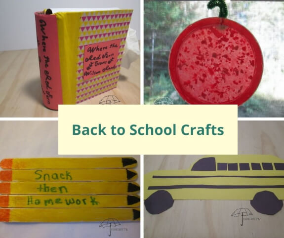 back to school crafts