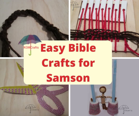 Bible crafts for Samson