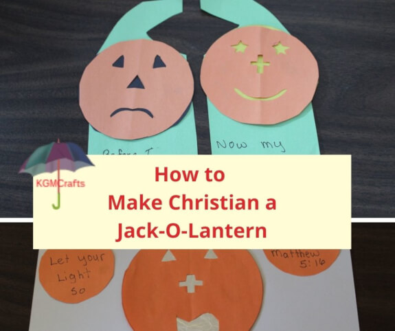 Christian Jack O Lantern Craft