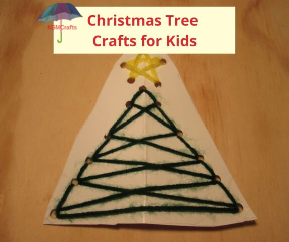 Christmas tree crafts for kids