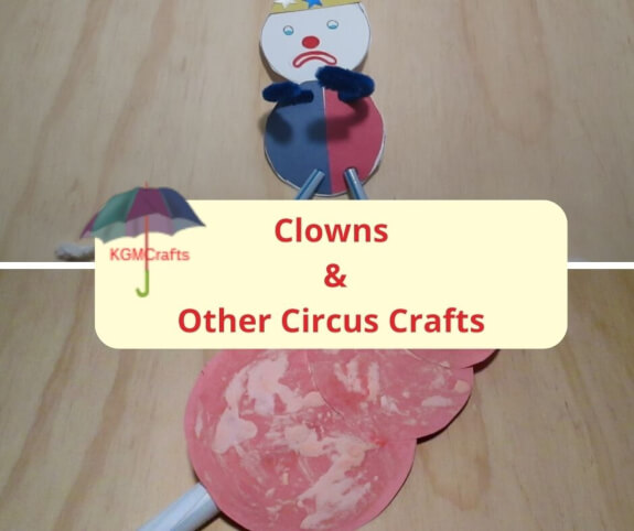 Circus crafts for preschoolers