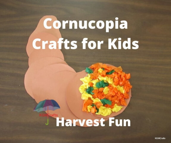cornucopia crafts for kids