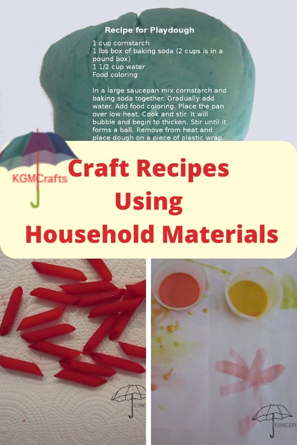Craft Recipes for Kids You Can Make Yourself