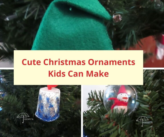 Christmas ornaments crafts for kids