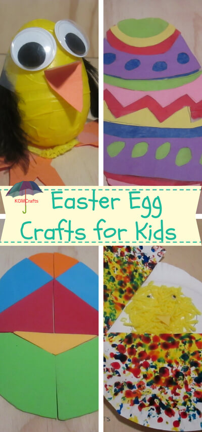 Easter egg crafts for kids