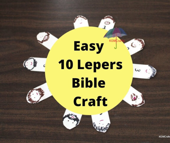 Easy Ten Lepers Bible Craft Easy Ten Lepers Bible Craft