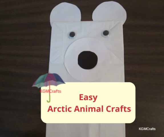 Arctic Animal Preschool Crafts Easy and Fun