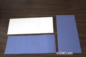 cut rectangles for the water