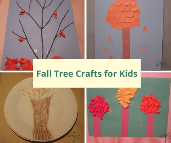 fall tree crafts for kids