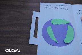 step 6 glue to the suitcase