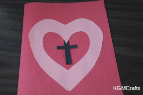 love paper card step 5