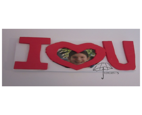 step 5 finished I love You