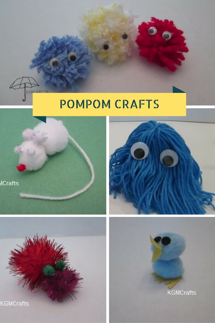 how.to make pompom animals how.to make pompom animals