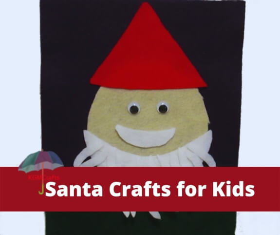 Santa crafts for kids