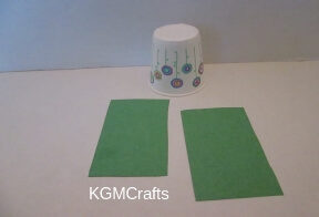 step 9 cut paper for cup