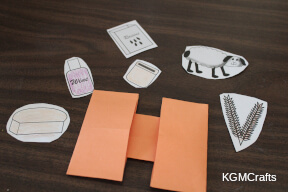 cut the food pictures from the PDF