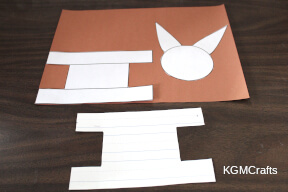 use the pieces as patterns