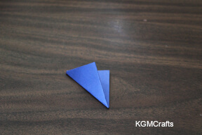 fold into a triangle