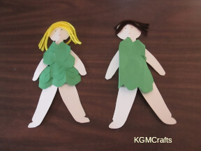 use the fig leaves to dress your dolls