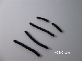 step 2 cut your pipe cleaners