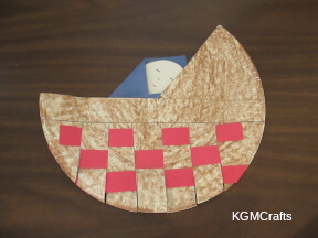 place the baby in the boat