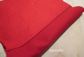 step 3 stitch the two piece together