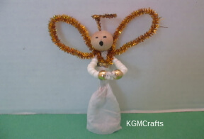 angel made with beads