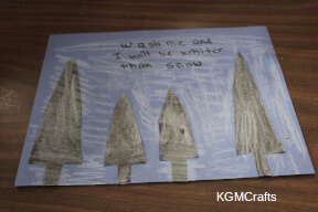 snow picture option or use a crayon