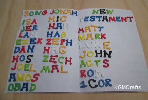 finish the Old Testament and start the New