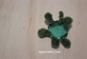 step 6 add the paper circle