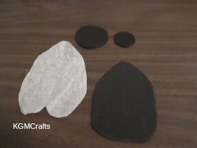 cut out the fly pieces