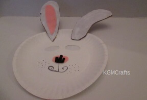 all most finished attach ears nose to bunny