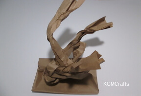 step 2 twist into branches