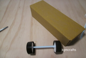 step 5 finish making the wheels