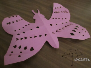 cut out butterfly