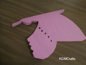 cut out shapes in the wings