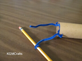 roll around a pencil