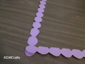 start to fold your paper