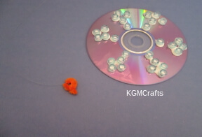 thumbnail of CD sun catcher