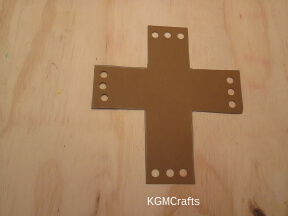 make hole in cross