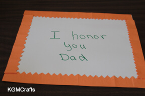 find the honor dad craft here