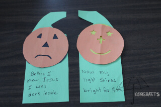 Jesus put a smile on my face