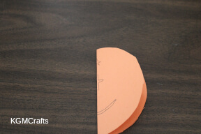 draw the smiling face