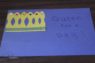 queen for the day certificate